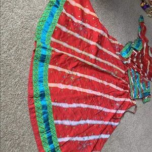 3 piece Indian Lehenga choli punjabi worn